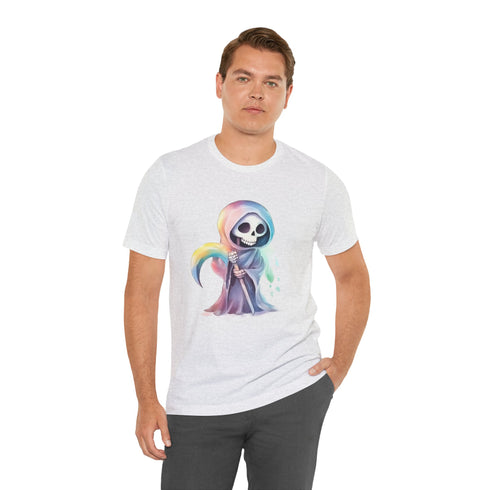 Cute Colorful Reaper - Short Sleeve Tee